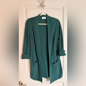 Old Navy Teal Open-Front Cardigan